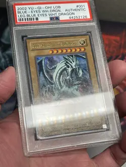 Yu-Gi-Oh! Glossy Unlimited LOB-001 Blue-Eyes White Dragon - Image 2