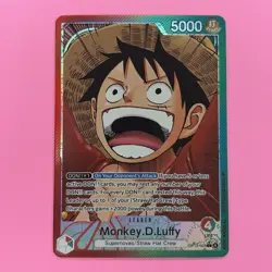 Monkey.D.Luffy (001) (Alternate Art) OP13-001 Carrying On His Will Foil - Image 1