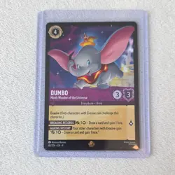 Disney Lorcana Dumbo-Ninth Wonder Legendary Fabled 45/204 Amethyst - Image 1