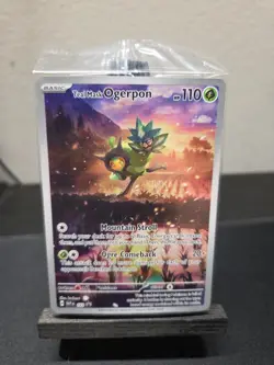 Teal Mask Ogerpon 123 Sv: Scarlet & Violet Promo Cards Holo - Image 1