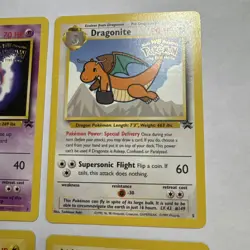 Pokemon First Movie Promo Card Lot Dragonite Mewtwo Pikachu Nintendo - 1999 - Image 4