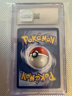 1999 Pokemon TCG Base Set Shadowless Hitmonchan Holo CGC 9 7/102 Card Stock - Image 2