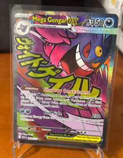 Mega Gengar Ex Ascended Heroes #269/217 Mega Attack Rare Pokemon Card - Image 1
