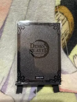 GODDESS STORY MXR #084/200 MITSURI DEMON SLAYER GOLD METAL ANIME CARD - Image 2