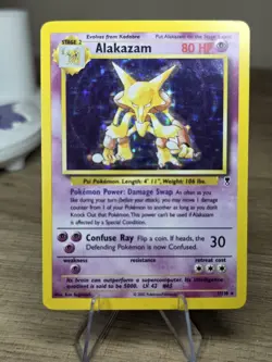 Pokemon Card Alakazam 1/110 Legendary Collection Set Holo Rare - Image 1