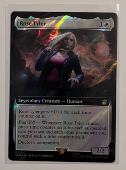 MTG – Doctor Who – Rose Tyler Surge Foil - Rare 0937 - Image 1