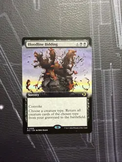 Bloodline Bidding Lorwyn Eclipsed Extended Art Rare - Image 1