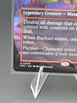 Raphael, the Muscle (0004) (Borderless) Commander: Teenage Mutant Ninja Turtles - Image 2