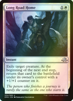 MTG Long Road Home Foil ** Eldritch Moon ** English (NM) - Image 1