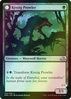 MTG Kessig Prowler // Sinuous Predator Foil ** Eldritch Moon ** English (NM) - Image 1