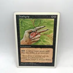 Deathgrip Fifth Edition MTG Magic The Gathering - Image 1