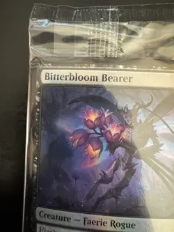 Bitterbloom Bearer Lorwyn Eclipsed Foil Sealed Prerelease Promo MTG 0088 Mythic - Image 2