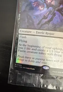 Bitterbloom Bearer Lorwyn Eclipsed Foil Sealed Prerelease Promo MTG 0088 Mythic - Image 5