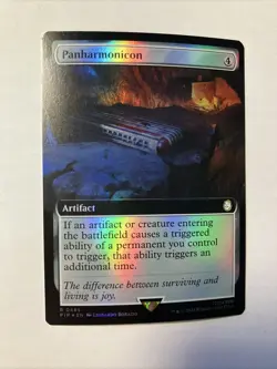 PANHARMONICON ~ NM ~ MTG Magic- 0485 PIP Fallout EXTENDED Art - Image 1