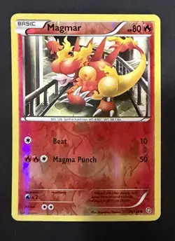Pokemon - Magmar - 20/124 - Dragons Exalted - Reverse Holo - NM/M - Image 1