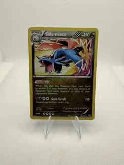 2013 Pokemon Black & White Plasma Blast Salamence Reverse Holo #64/101 - Image 1