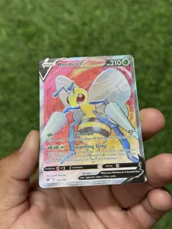Beedrill V Full Art 160/189 Ultra Rare Astral Radiance Pokemon TCG - Image 2