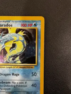 Pokemon TCG Gyarados Base Set 6/102 Holo 1999-2000 Wizards Base Set Copyright... - Image 4