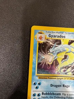 Pokemon TCG Gyarados Base Set 6/102 Holo 1999-2000 Wizards Base Set Copyright... - Image 5