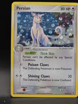 Pokemon Persian FireRed & LeafGreen 44/112 Reverse Holo Uncommon 2004 - Image 1