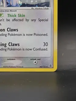 Pokemon Persian FireRed & LeafGreen 44/112 Reverse Holo Uncommon 2004 - Image 4