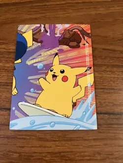Pokemon Topps TV Animation Series 2 Ditto (Pikachu) Stick On 5 Of 10 (2000) - Image 3