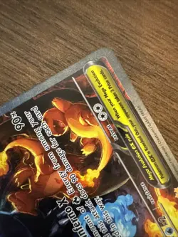 Pokemon Mega Charizard X ex 125/094 Me02: Phantasmal Flames SIR Holo - Image 4