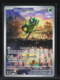 Pokemon 2024 Stellar Crown Teal Mask Ogerpon #123/167 - Image 1