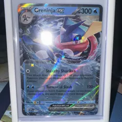 Greninja ex Black Star Promo Rare Holo 054 Pokemon Scarlet and Violet - Image 1