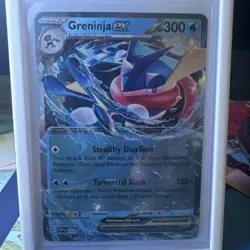 Greninja ex Black Star Promo Rare Holo 054 Pokemon Scarlet and Violet - Image 2