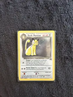 Pokemon TCG Dark Persian Team Rocket 17/82 Holo Rare 60 HP Holo English - Image 2