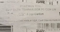 Stellar Crown Pokemon Center Exclusive Elite Trainer Box Case New Factory Sealed - Image 2