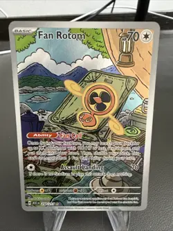 Pokemon Fan Rotom 250/217 IR Ascended Heroes Evolution NM English Pokemon TCG - Image 1