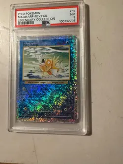 Magikarp 52/110 Legendary Collection Reverse Holo NM PSA 7 Pokemon 2002 - Image 4