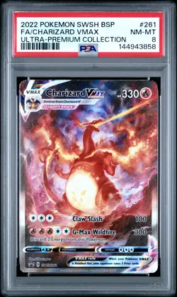 Charizard Vmax SWSH261 Holo promo Pokemon PSA 8 *858 - Image 1