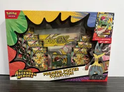 Ascended Heroes Premium Poster Collection Mega Lucario EX (ready to send now) - Image 1