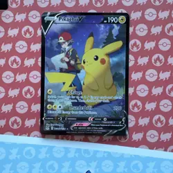 Pikachu V TG16/TG30 Pokemon TCG Lost Origin Trainer Gallery NM/M - Image 1