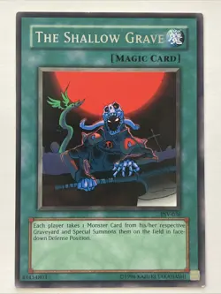 The Shallow Grave PSV-036 (Rare, Unlimited, DMG) Yugioh - Image 1