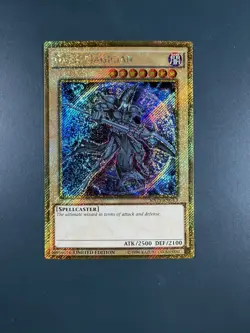 Yugioh -Dark Magician - Gold Secret Rare - MVP1 - 1st - Image 1