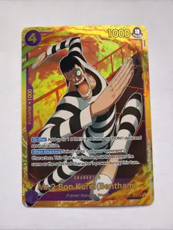 One Piece - PRB02/Eb01-061 - Mr.2.Bon.Kurei(Bentham) SEC - English NM - Image 1