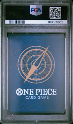 PSA 10 2024 One Piece Japanese OP09 Manga Alternate Art #093 Marshall D. Teach - Image 2