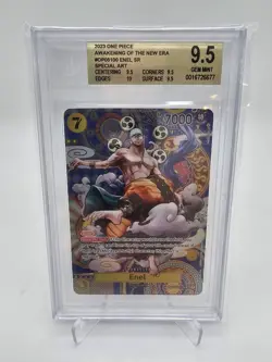 BGS 9.5 Gem Mint One Piece OP05 English | Special Art | Enel OP05-100 - Image 1