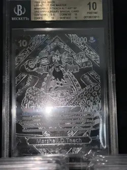 One Piece TCG Marshall D. Teach SP (SILVER) Legacy Of The Master OP09-093 - Image 2