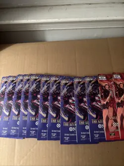 One Piece TCG Sleeved Booster Pack Lot 12 Sealed OP-14 Azure Sea EB-03 Heroines - Image 2