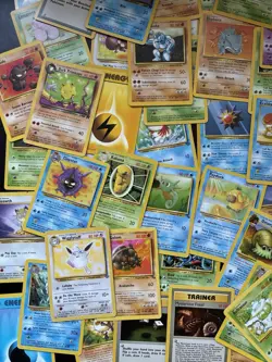 Vintage Pokemon Cards Bundle x 100 including base set 1999 WOTC - Image 3