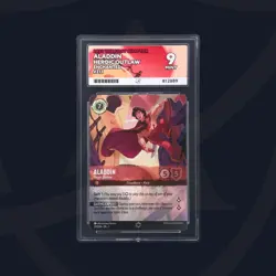 Disney Lorcana TCG the First Chapter Aladdin Heroic Outlaw Card 211/204 Ace 9 - Image 1
