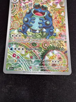 Seismitoad Illustration Rare - POKEMON CARD - Black Bolt 105/086 NM - Image 4