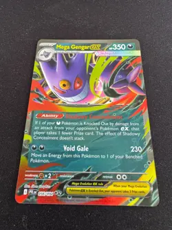 Mega Gengar EX Double Rare - POKEMON CARD - Phantasmal Flames 056/094 NM - Image 1