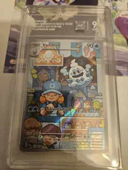 Pokemon TCG Vanillish Card 190/182 Paradox Rift TAG 9 - Image 1