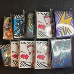 10x Pokemon ETB Card Sleeves-Lot of 10 (65 SLEEVES/Pack) - Image 3